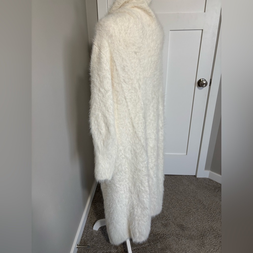 Express Longline Eyelash Texture Cardigan - Picture 4 of 5